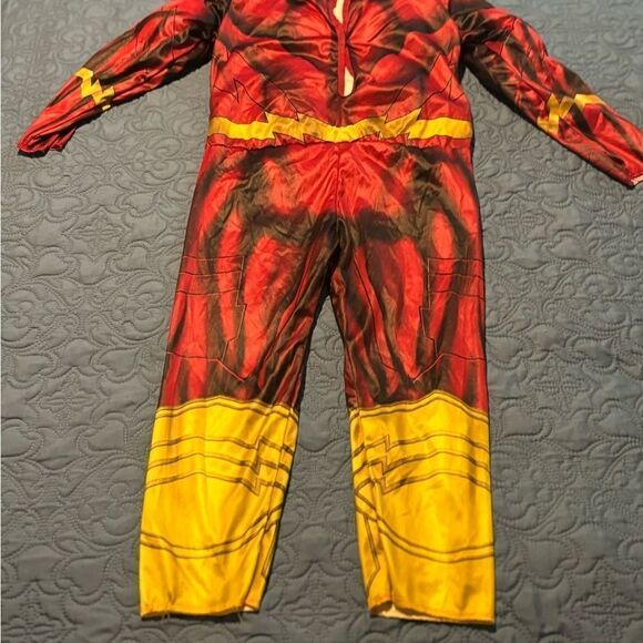 THE FLASH Costume Padded Suit Only Size Small Halloween Super Hero EPC - Picture 5 of 5